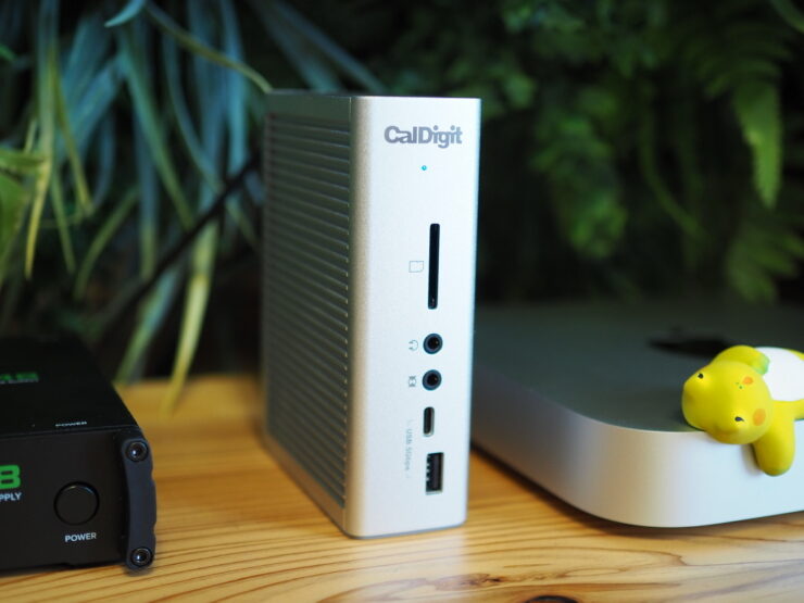 CalDigit TS3 Plus レビュー】Thunderbolt 3接続決定版。多数のポート 