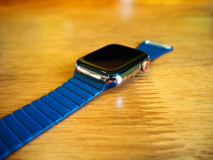 【未開封新品】Apple Watch 44mm 純正レザーループ