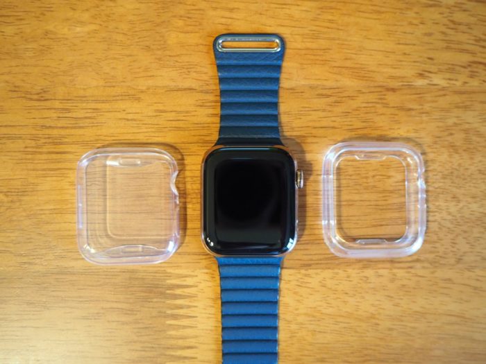 比較レビュー】Apple Watch クリアケース『全面保護』と『縁のみ保護 